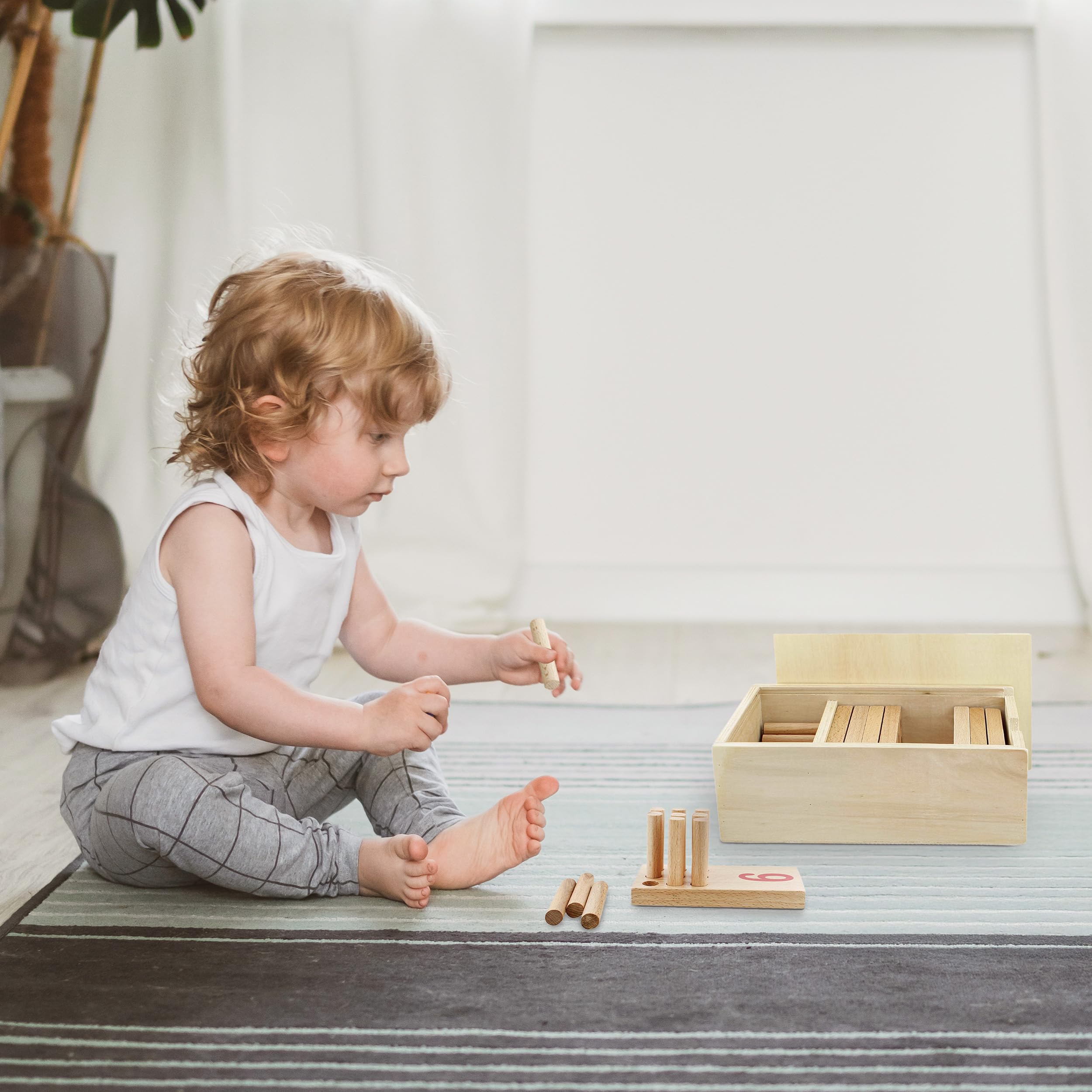 Amazon.com: Acorn Baby Wooden Puzzle Box Set - Interactive Wooden